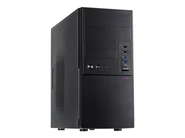 Inter-Tech IT-6865 - Tower - micro ATX - ingen strömförsörjning (ATX) - USB/ljud