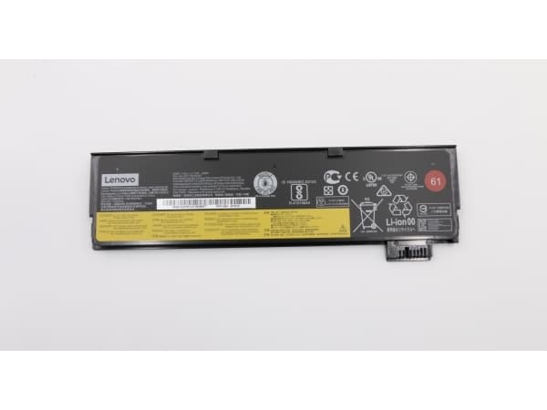Lenovo - Batteri til bærbar PC - litiumion - 3-cellers - 2110 mAh - 24 Wh - FRU - for ThinkPad P P52s, P51S ThinkPad T T580 (20L9, 20LA), T570 (20H9,