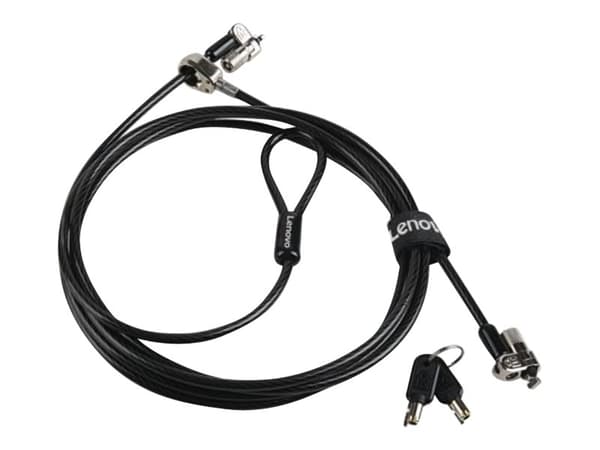 Lenovo 4XE0N80915 kabellås Sort
