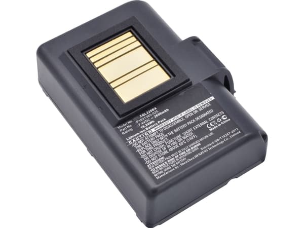 CoreParts - Batteri för skrivare (likvärdigt med: Zebra P1023901, Zebra P1023901-LF, Zebra P1031365-025, Zebra 35-P1031365-059) - litiumjon - 2600 mA
