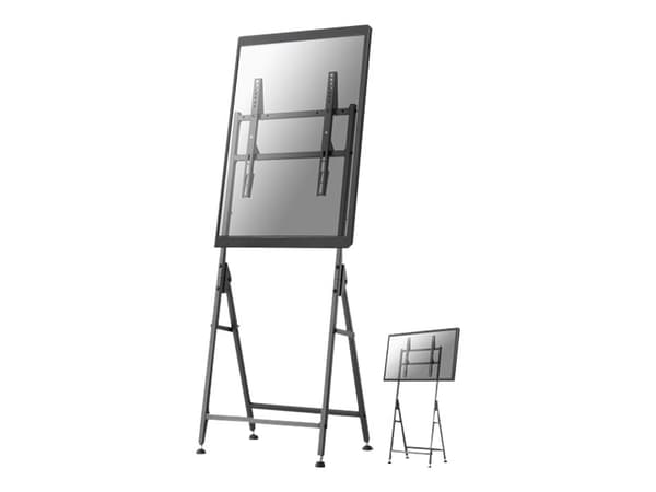 Neomounts by Newstar PLASMA-M1000 - Jalusta - litteälle paneelille - musta - näytön koko: 32"-55" - lattiatelineet musta