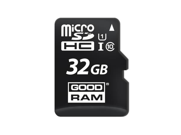 Goodram M1A0, 32 GB, MicroSDHC, Klasse 10, UHS-I, 100 MB/s, 10 MB/s