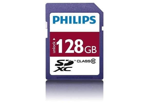 Philips FM12SD55B/00 flashminne 128 GB SDXC UHS-I Klass 10