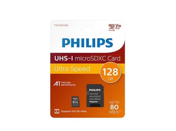 Philips FM12MP45B - Flashminnekort - 128 GB - UHS Class 1 / Class10 - SDXC