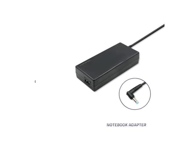 Qoltec - Strømadapter - AC 220-240 V - 135 watt - svart