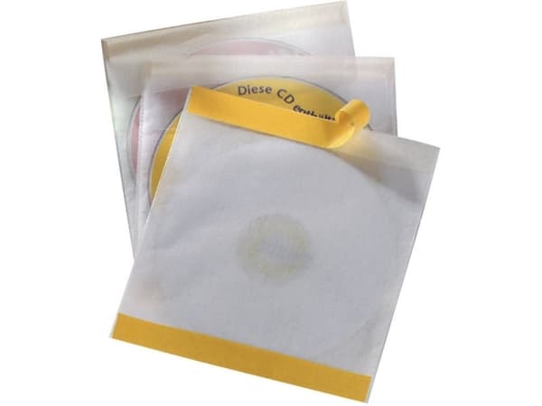 Durable 521019, Sleeve til laptop, Gjennomsiktig, 10 stykker