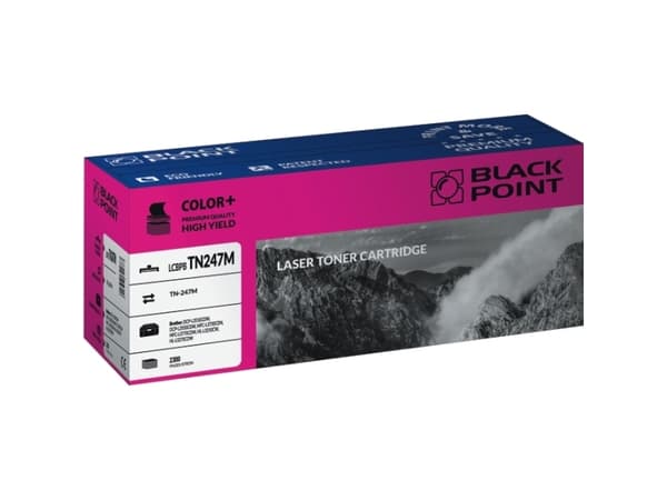 Black Point - Magenta - kompatibel - tonerpatron (alternativ for: Brother TN247M) - for Brother DCP-L3510, L3517, L3550, HL-L3270, L3290, MFC-L3710,