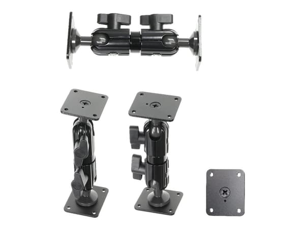 Brodit Standard Duty Pedestal Mount - Asennuskomponentit (jalustakiinnitys) - alumiini - musta - pinta-asennus