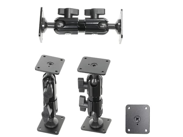 Brodit Standard Duty Pedestal Mount - Asennuskomponentit (jalustakiinnitys) - alumiini - musta - pinta-asennus