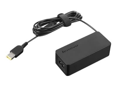 Lenovo ThinkPad 45W AC Adapter (Slim Tip) - Strømadapter - AC 100-240 V - 45 watt - FRU - for ThinkPad WiGig Dock Sort