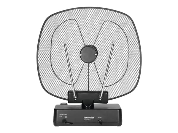 TechniSat DigiTenne TT2, Sisätila, Musta, 5 dB, DVB-T,DVB-T2, IEC, 75 O
