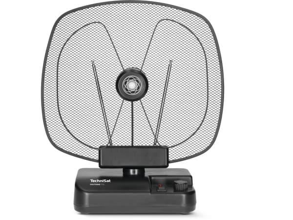 TechniSat DigiTenne TT2, Sisätila, Musta, 5 dB, DVB-T,DVB-T2, IEC, 75 O