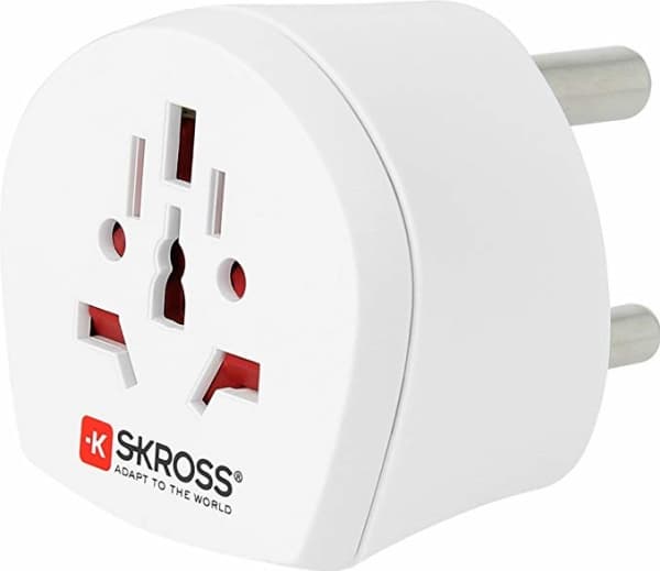 Skross 1.500224-E, Type M, Universell, Hvit