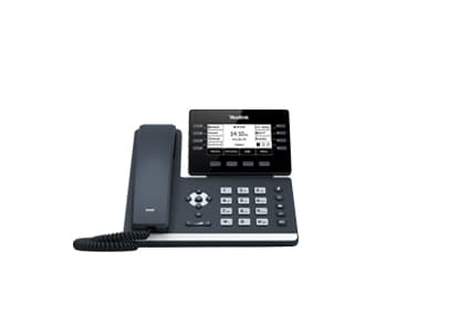 Yealink SIP-T53W - VoIP-telefon - med Bluetooth interface med nummerpresentation - 3-riktad samtalsförmåg - SIP, SIP v2, SRTP - 12-linjefunktion - kl