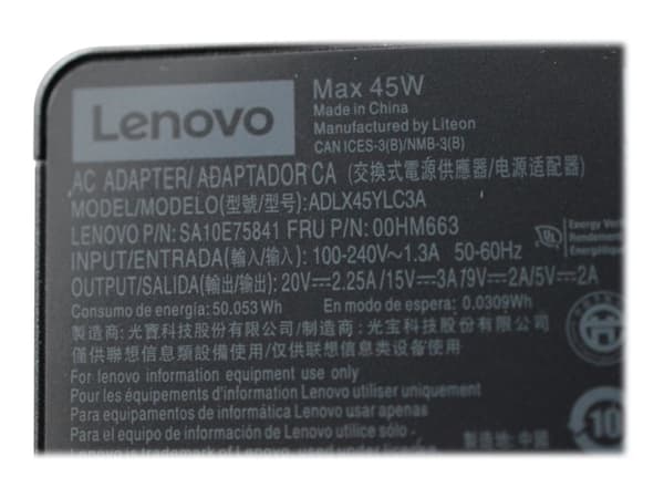 Lenovo - Strömadapter - 45 Watt - FRU