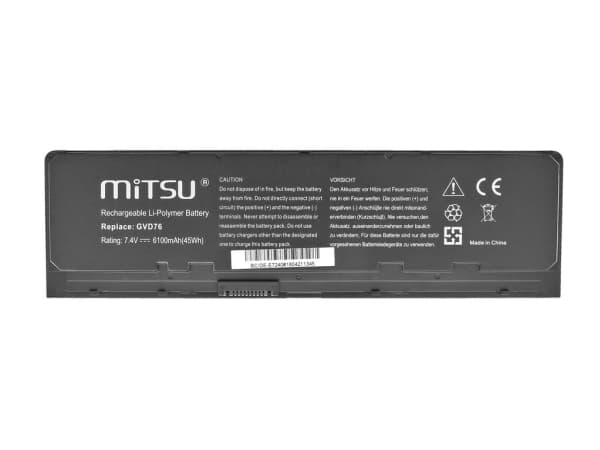 Mitsu Battery Battery for Dell Latitude E7240 E7250 (6100mAh) -BC/DE-E7240