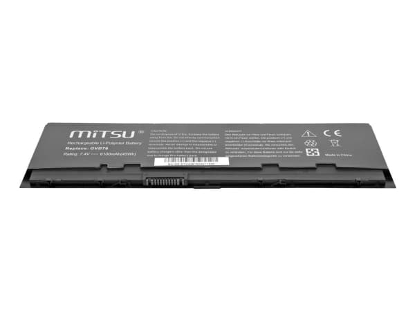 Mitsu Battery Battery for Dell Latitude E7240 E7250 (6100mAh) -BC/DE-E7240