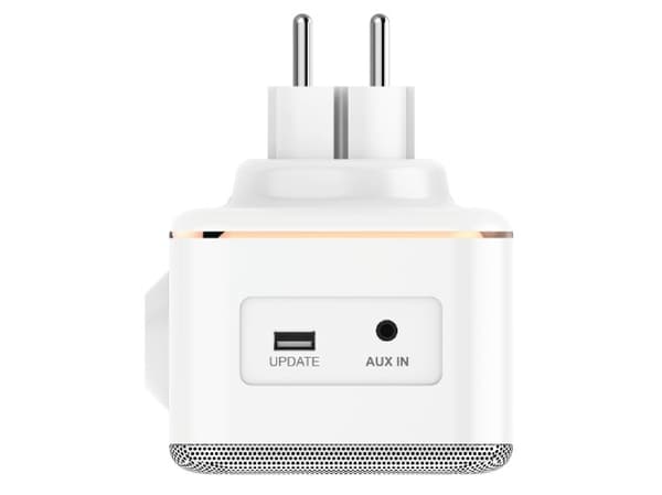 Hama DR40BT-PlugIn, Bærbar, Analog og digital, DAB, DAB+, FM, LCD, USB Type-A, Hvit