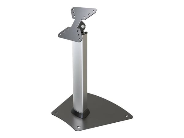Neomounts FPMA-D1500 - Ställ - för LCD-display - silver - skärmstorlek: 10"-32" - skrivbordsstativ, disk-monteringsbar