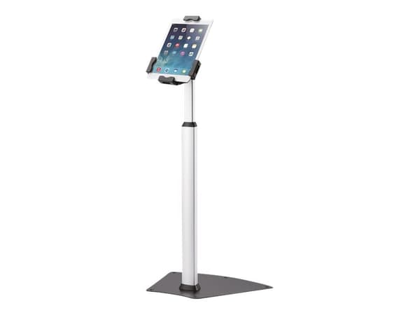 Neomounts TABLET-S200 - Ställ - för surfplatta - låsbar - silver - skärmstorlek: 9.7"-10.5" - golvstående