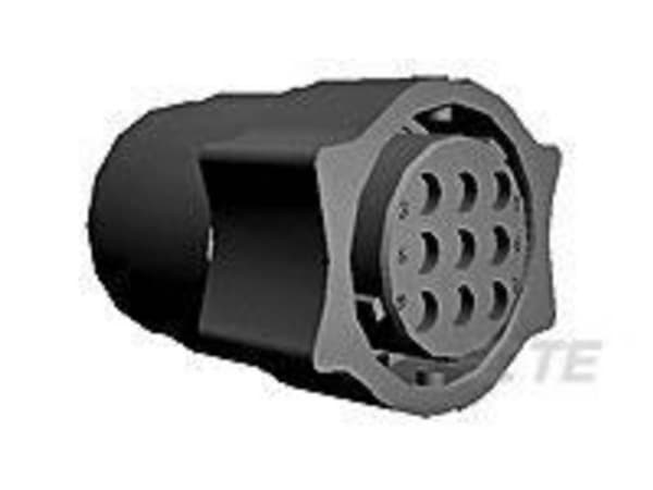 TE Connectivity 1445807-3 Rundstik Stik, lige Samlet poltal: 9 Serie (rundstikforbindelse): CPC 1 stk