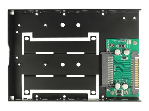 Delock - Adapter för lagringsfack - 3.5" to U.2