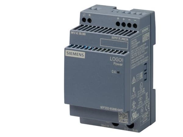 Siemens 6EP3320-6SB00-0AY0, Innendørs, Flerfarget, 100 g, 67 mm, 36 mm, 96 mm
