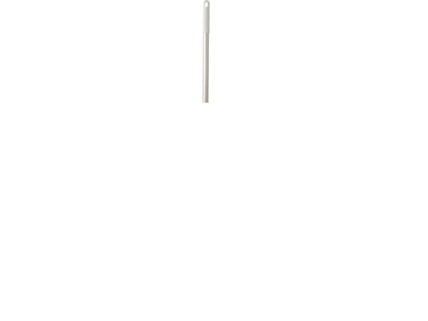 Skaft med gevind, Vikan, 150,5x2,2x2,2cm, Ø2,2cm, hvid