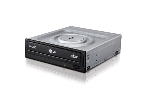 Hitachi-LG Super Multi DVD-Writer, Musta, Kelkka, Työpöytä, DVD±RW, SATA, 60000 h