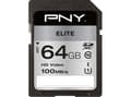 Miniatyrbild 3 av 3: PNY Elite - Flash-minneskort - 64 GB - UHS-I U1 / Class10 - SDXC UHS-I