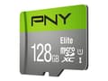 Miniatyrbild 3 av 5: PNY Elite - Flash-minneskort - 128 GB - UHS-I U1 / Class10 - mikroSDXC UHS-I
