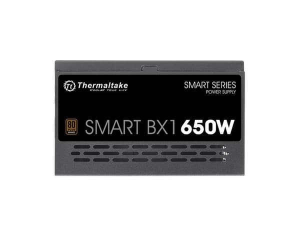 Thermaltake Smart BX1, 650 W, 100 - 240 V, 80 W, 50 - 60 Hz, 12 A, Aktiv