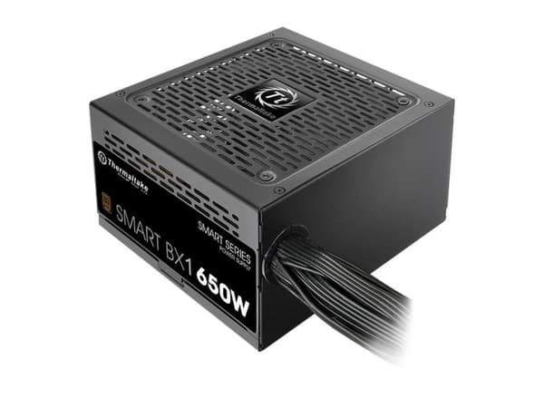 Thermaltake Smart BX1, 650 W, 100 - 240 V, 80 W, 50 - 60 Hz, 12 A, Aktiv