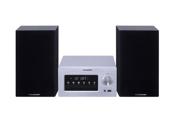 Blaupunkt MS70BT, 2.0 kanaler, Kabel & Trådlös, 140 W, Svart, Grå