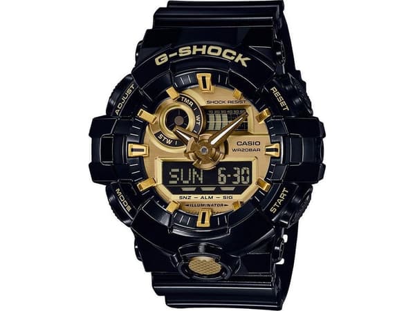 Casio G-Shock GA-710, vanntett, kvarts