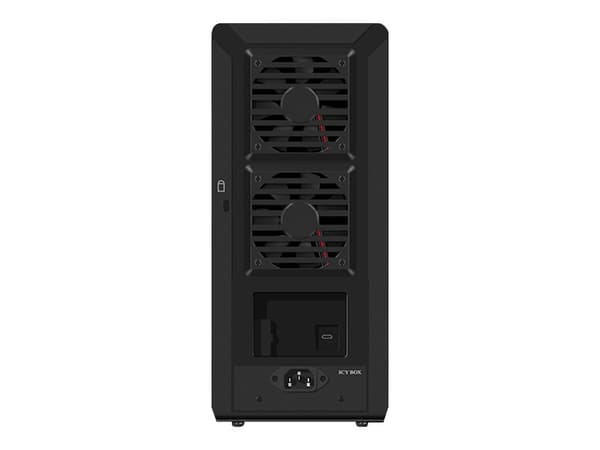 ICY BOX IB-3780-C31 - Harddiskarray - 8 brønner (SATA-600) - USB 3.1 Gen 2 (ekstern)
