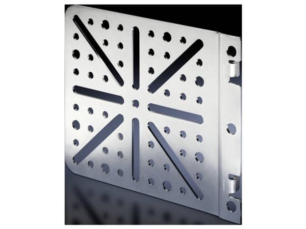 Rittal TS 8612.400, Rackplate, Sølv, Stål, TS, SE, IW, PC, 141,5 mm, 120 mm