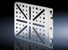 Rittal TS 8612.400, Rackplate, Sølv, Stål, TS, SE, IW, PC, 141,5 mm, 120 mm