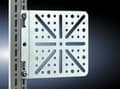 Miniatyrbilde 1 av 5: Rittal TS 8612.400, Rackplate, Sølv, Stål, TS, SE, IW, PC, 141,5 mm, 120 mm