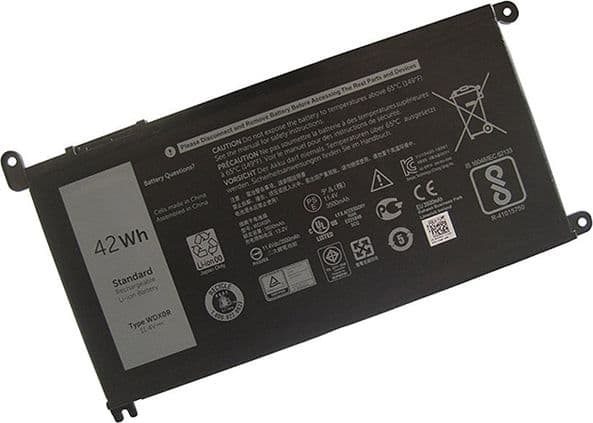 Dell - Batteri för bärbar dator - 3-cells - 42 Wh - för Inspiron 14 5468, 14 7460, 15 5567, 17 5767