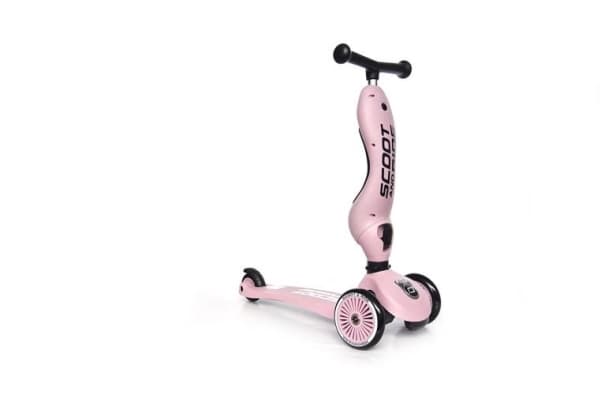Paspirtukas - balansinis dviratukas Scoot & Ride Highwaykick 1 2in1 Rose 96270