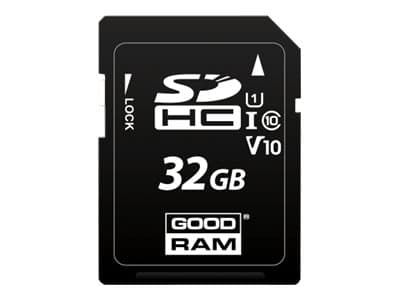 GOODRAM S1A0 - Flashminnekort - 32 GB - Video Class V10 / UHS-I U1 / Class10 - SDHC UHS-I