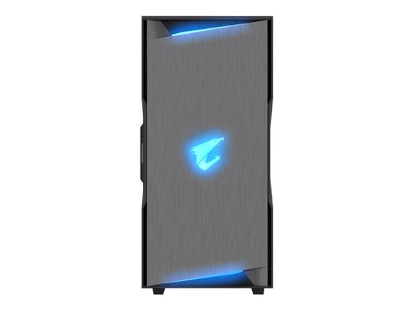AORUS C300 GLASS - Tower - ATX - sidepanel med vindu - ingen strømforsyning (ATX) - svart - USB/Audio/HDMI