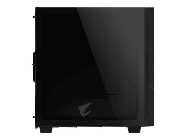 AORUS C300 GLASS - Tower - ATX - sidepanel med vindu - ingen strømforsyning (ATX) - svart - USB/Audio/HDMI
