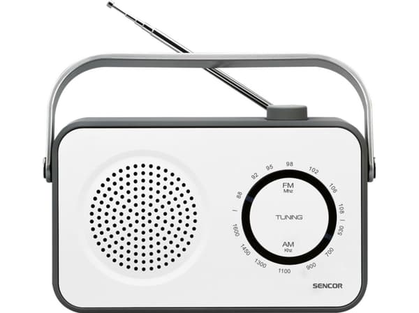Sencor SRD 2100 W - Personlig radio - 1 watt - hvit