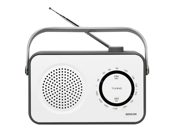 Sencor SRD 2100 W - Personlig radio - 1 watt - hvit
