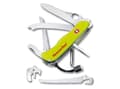 Miniatyrbild 1 av 5: Victorinox Rescue Tool, Fällkniv med låsblad, Kniv med flera verktyg, Spey point, Rostfritt stål, Polyamid, Gul