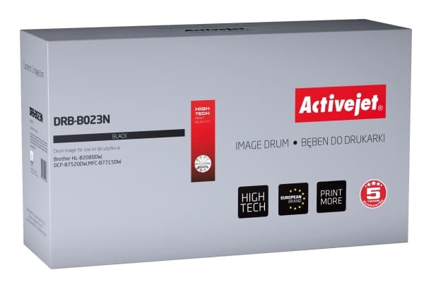 Activejet DRB-B023N, Kompatibel, Brother, Brother DCP: B7520DW. Brother HL: B2080DW. Brother MFC: B7715DW., 1 stykker, 12000 sider, Laserutskrift