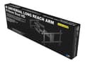 Miniatyrbilde 2 av 5: Multibrackets M Universal Long Reach Arm - Brakett - for flatpanel - svart - skjermstørrelse: 50"-90" - veggmonterbar