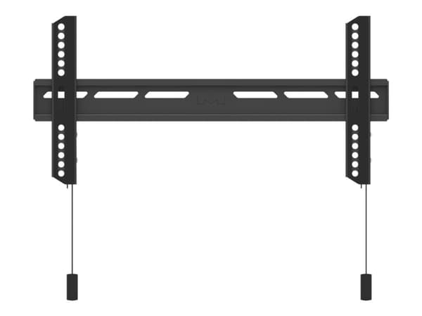 Multibrackets M OLED Wallmount Fixed - Brakett - for LCD TV / kurvet LCD TV - plastikk, aluminium, stål - svart - skjermstørrelse: 32"-65" - veggmont Sort